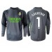 Real Madrid Thibaut Courtois #1 Målvakt Tredje matchtröja 2025-26 Långärmad Billigt